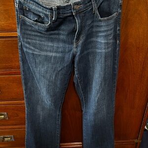 Lucky Brand Women's Boot Cut Jeans in Dark Blue Wash